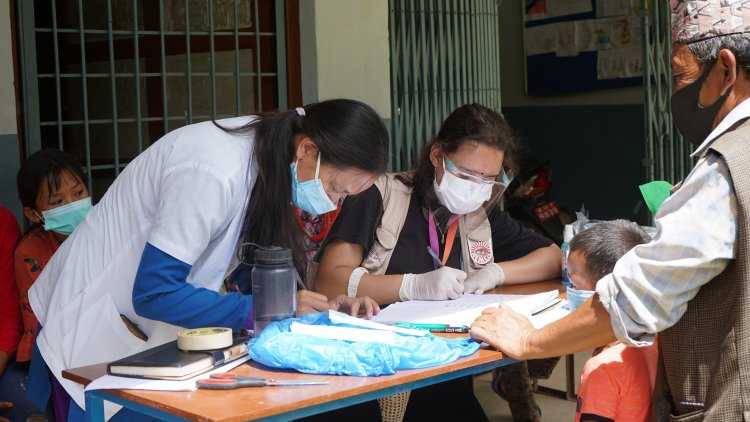 नमोबुद्ध नगरपालिकामा २ हजारभन्दा बढी बालबालिकाको आँखा परीक्षण